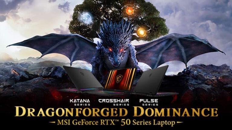 MSI เปิดตัวแล็ปท็อปเกมมิ่ง กราฟิก NVIDIA GeForce RTX 5070 Series เริ่มต้น 64,999 บาท