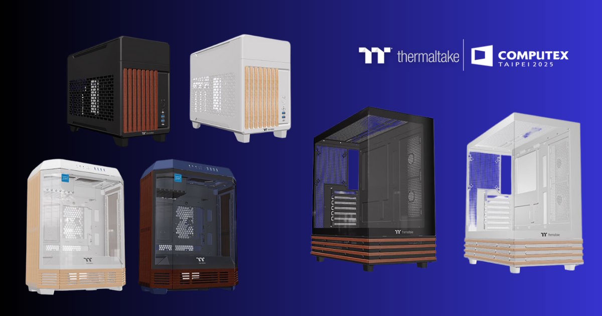 Thermaltake เปิดตัวเคสดีไซน์ใหม่ที่ผสานความงามจากไม้ธรรมชาติตามสไตล์นอร์ดิกสมัยใหม่ สู่เคสคอมพิวเตอร์และเฟอร์นิเจอร์เกมมิ่ง 1 Thermaltake Case