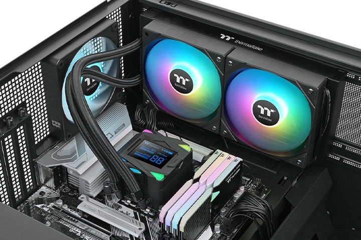 พรีวิว: Thermaltake LA240-S ARGB Sync AIO Liquid Cooler ชุดระบายความร้อนที่เรียบง่ายแต่เปี่ยมประสิทธิภาพ 6 la s argb sync 240s 5