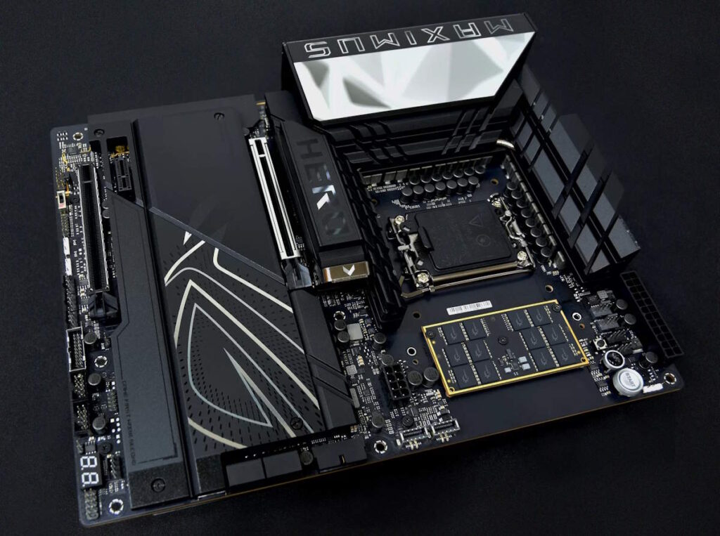 G.SKILL สร้างปรากฏการณ์ใหม่! โอเวอร์คล็อกโมดูลหน่วยความจำ CAMM2 DDR5 ทะลุความเร็ว 10,000MT/s บนเมนบอร์ด ASUS ROG Maximus 2 02 gskill asus camm2 motherboard