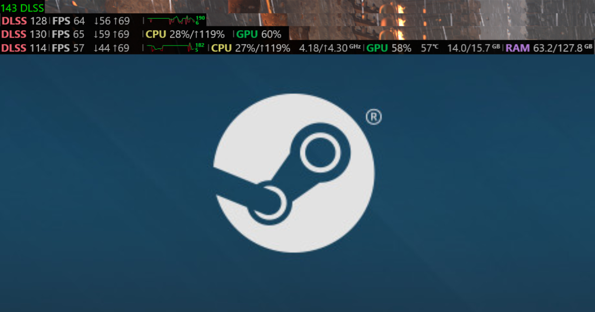 Steam FPS Monitor Cover