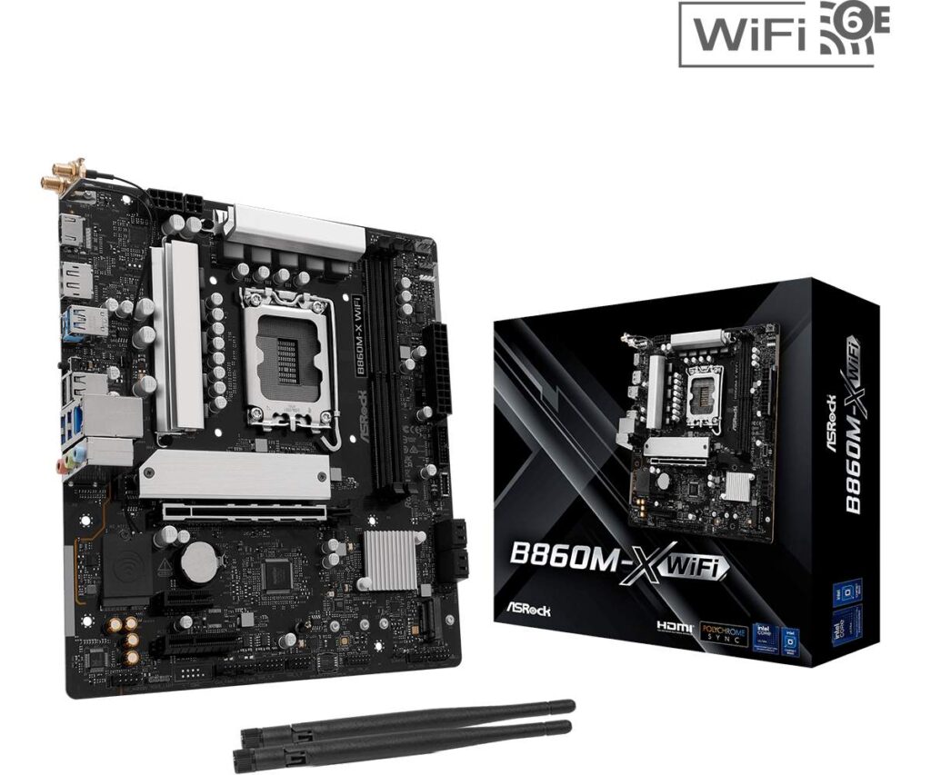 พรีวิวเมนบอร์ด ASRock B860M-X WiFi ความสมดุลของประสิทธิภาพและความคุ้มค่าในขนาดกะทัดรัด 8 ASRock B860M-X WiFi