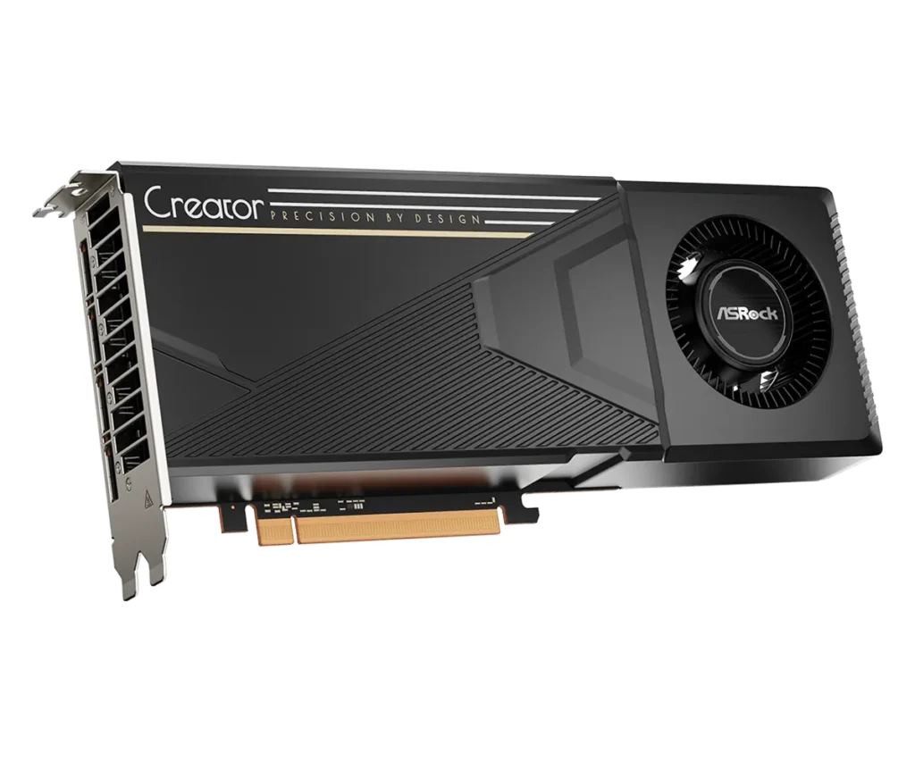 ASRock เปิดตัวกราฟิกการ์ด AMD Radeon AI PRO R9700 สองรุ่นใหม่ ยกระดับงานพัฒนา AI 2 ASRock AMD Radeon AI PRO R9700 Creator 32GB (R9700 CT 32G)