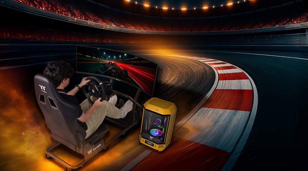 Thermaltake GR300 Racing Simulator Cockpit – สัมผัสประสบการณ์สนามแข่งที่บ้านของคุณ 2 Thermaltake GR300 Racing Simulator Cockpit