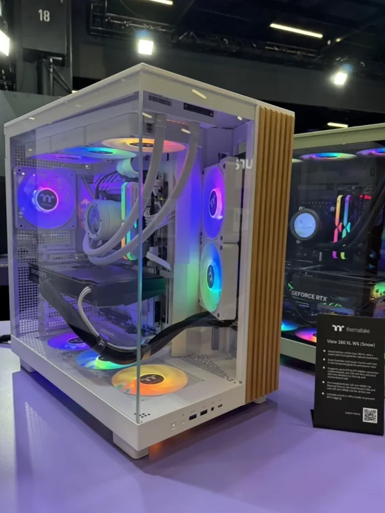 Thermaltake เปิดตัวเคส "Wood Series" ใหม่ล่าสุดในยุโรปที่งาน Gamescom 2025 สัมผัสแห่งธรรมชาติสำหรับคอมพิวเตอร์ของคุณ 2 Thermaltake Nordic Wood Series 1