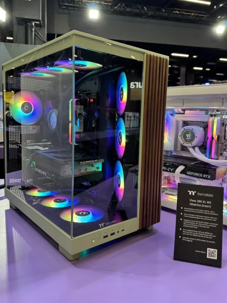 Thermaltake เปิดตัวเคส "Wood Series" ใหม่ล่าสุดในยุโรปที่งาน Gamescom 2025 สัมผัสแห่งธรรมชาติสำหรับคอมพิวเตอร์ของคุณ 3 Thermaltake Nordic Wood Series 2 1