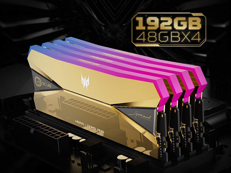 Predator เปิดตัว RAM DDR5 ความจุสูง 192GB และ SSD PCIe Gen5 รุ่นใหม่ ตอบโจทย์นักสร้างสรรค์และมืออาชีพด้าน AI โดยเฉพาะ 2 Predator, DDR5