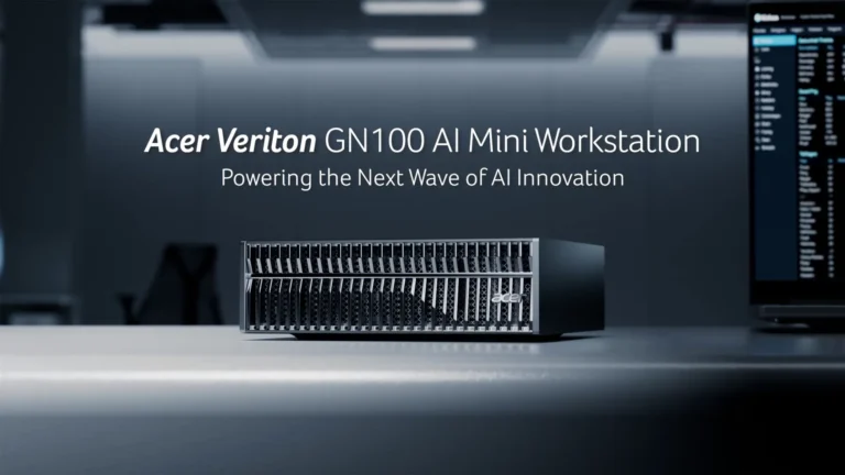 เอเซอร์ เผยโฉม Veriton GN100 AI Mini Workstation ขับเคลื่อนด้วยพลัง NVIDIA GB10 Superchip