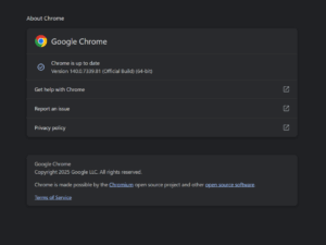 Google Chrome 140 อัปเดตใหม่ ปิดช่องโหว่ร้ายแรง พร้อมปรับปรุงเพื่อนักพัฒนา