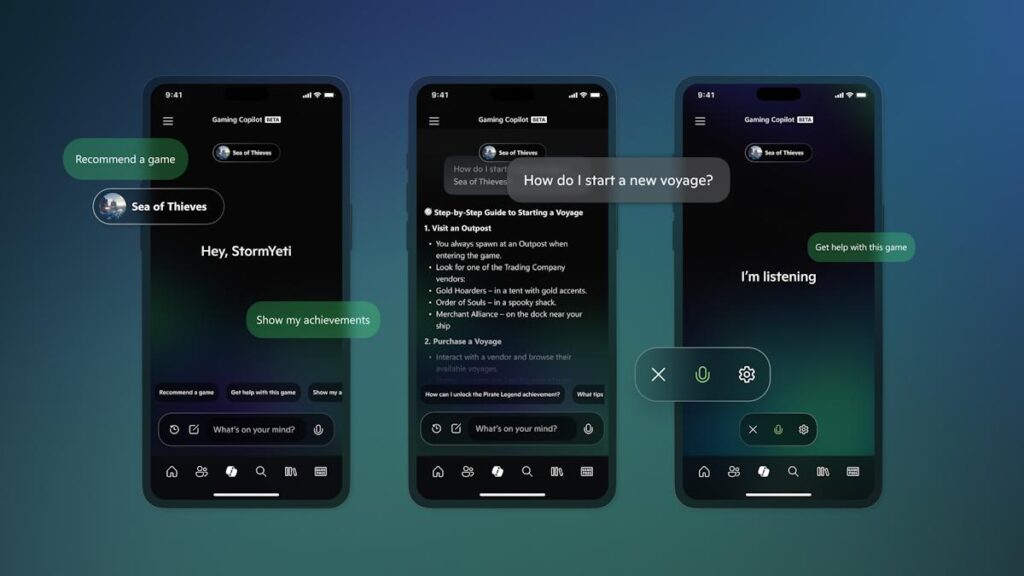 ไมโครซอฟท์เปิดตัว Gaming Copilot (Beta) ผู้ช่วย AI สำหรับการเล่นเกมบน Windows และ Xbox on Mobile 2 Gaming Copilot