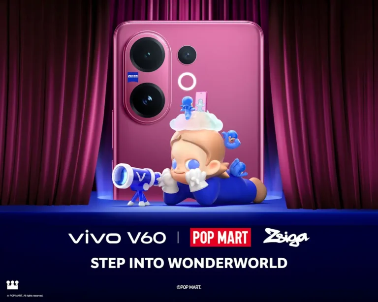 vivo V60 x POP MART Zsiga พาทุกคนค้นพบความสนุกในทุกช็อต