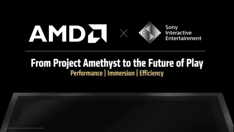 AMD จับมือ Sony เผย 3 เทคโนโลยีเปลี่ยนโลกการเล่นเกมแห่งอนาคต ภายใต้รหัส “Project Amethyst”