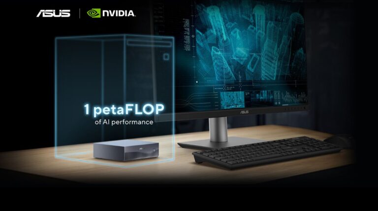 ASUS Ascent GX10: AI Supercomputer ขนาดมินิบนโต๊ะทำงานของคุณ ขุมพลัง NVIDIA GB10 Grace Blackwell Superchip