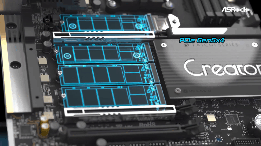 คู่มือเลือกซื้อเมนบอร์ด ASRock ซีรีส์ต่าง ๆ (Taichi, Creator, Phantom Gaming, Steel Legend, Livemixer, Challenger, Pro และ X Series) 8 Taichi Creator