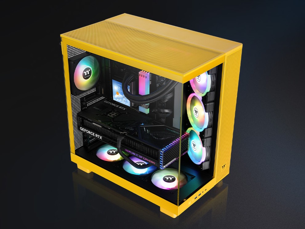 พรีวิว: Thermaltake View 380 XL เคสแห่งอนาคตที่ซ่อนสายเนียนกริ๊บ ระบายความร้อนสุดขั้ว! 7 View 380 XL Full RGB