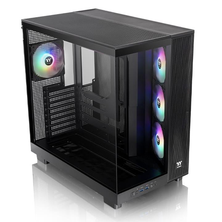 พรีวิว: Thermaltake View 380 XL เคสแห่งอนาคตที่ซ่อนสายเนียนกริ๊บ ระบายความร้อนสุดขั้ว! 9 Thermaltake View 380 XL