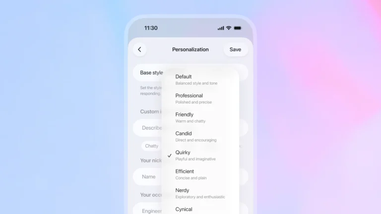 OpenAI เปิดตัว GPT-5.1 ยกระดับ ChatGPT ให้ฉลาดและสนทนาเป็นธรรมชาติยิ่งขึ้น