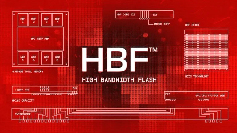 SK hynix, Samsung และ SanDisk เปิดศึก HBF (High Bandwidth Flash) หน่วยความจำความจุสูงสำหรับตลาด AI