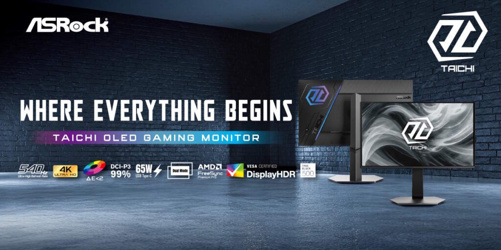 ASRock ขนทัพนวัตกรรมบุกงาน CES 2026 เปิดตัวชุดน้ำ AIO ครั้งแรก พร้อมขยายไลน์ผลิตภัณฑ์พีซีครบวงจร 4 MNT 2026 Taichi 1200x600px