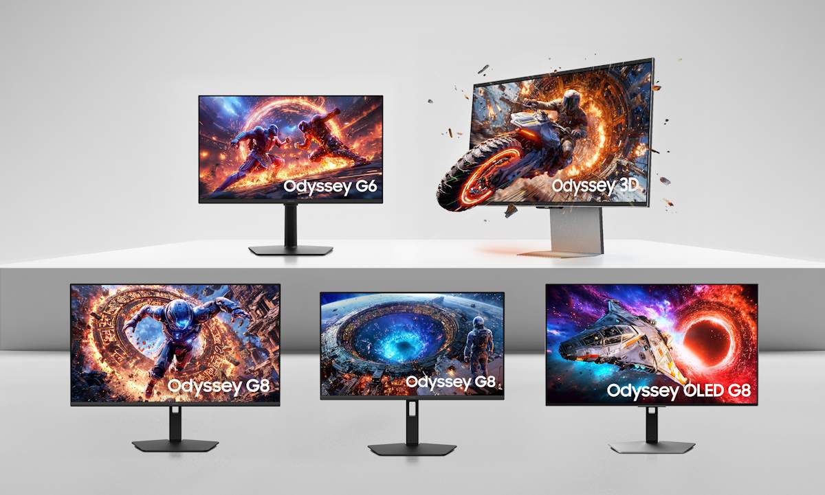 Samsung 2026 Odyssey Gaming Monitor Lineups