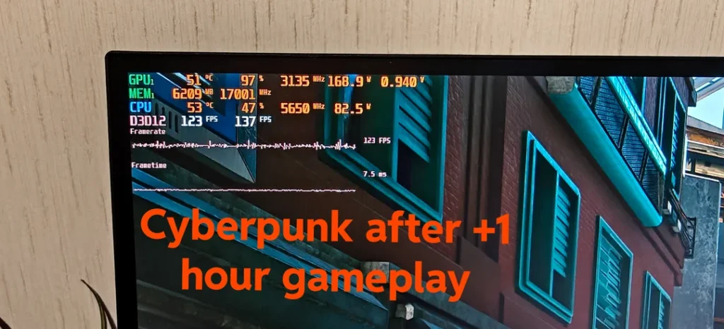 ผู้ใช้ Reddit แชร์ประสบการณ์ Undervolt RTX 5070 ใช้ไฟน้อยลง อุณภูมิต่ำ แต่เฟรมยังแน่นในเกม Cyberpunk 3 another 5070 undervolt experience v0 xw6b2xxess9g1