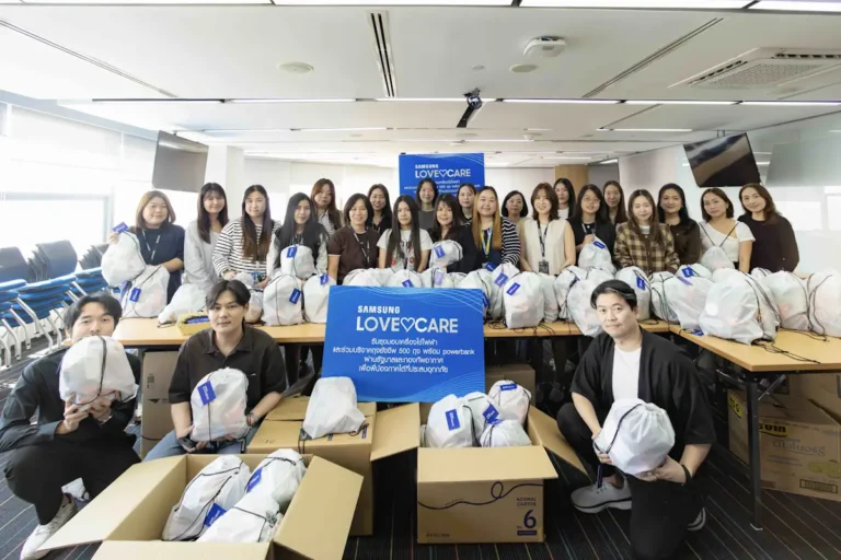 Samsung เดินหน้าช่วยเหลือผู้ประสบภัยน้ำท่วมภาคใต้ ส่งมอบความช่วยเหลือและบริการฟื้นฟูในพื้นที่ครบวงจร