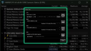 HWiNFO อัปเดต v8.40 เพิ่ม Stress Benchmark ในตัว พร้อมรองรับแพลตฟอร์มใหม่จาก Intel, AMD และ GPU รุ่นล่าสุดมากมาย