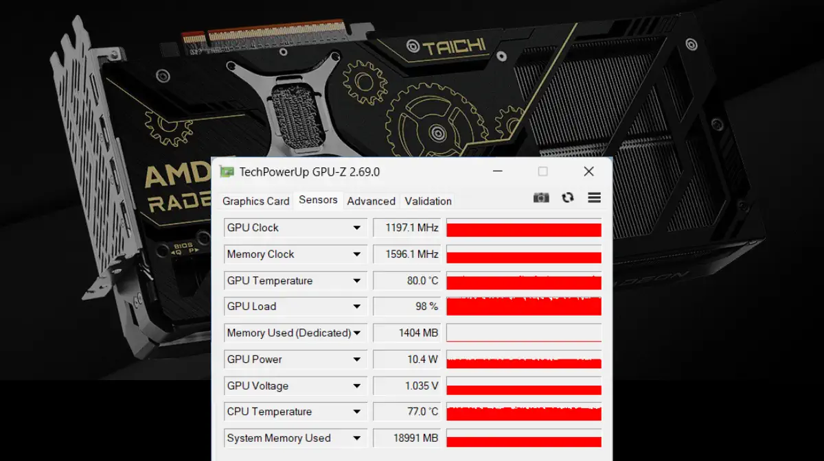 GPU-Z อัปเดต v2.69 ปรับปรุงข้อมูล RTX 5090 D V2, Radeon RX 7400, Arrow Lake H และแก้บักสำคัญหลายรายการ