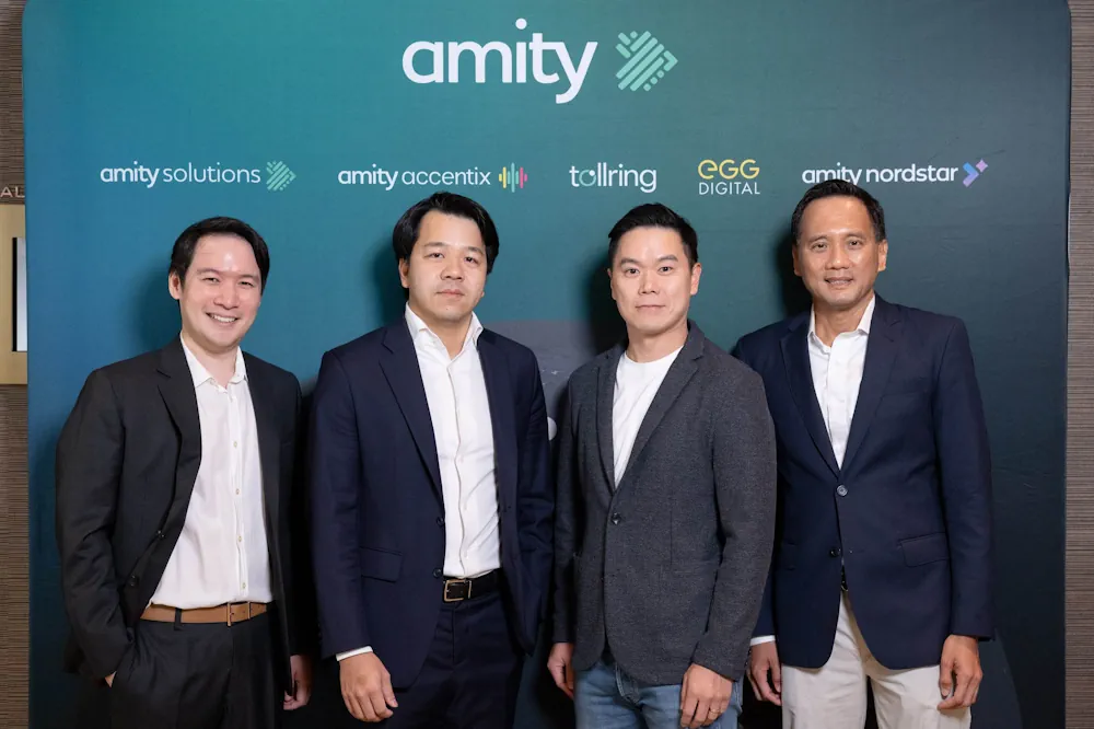อะมิตี้ (Amity) เทคคอมพานีสัญชาติไทยระดมทุนมูลค่า 100 ล้านดอลลาร์สหรัฐ รอบ Series D ขึ้นแท่นยอดระดมทุนด้าน GenAI สูงสุดใน SEA 3 Thai Tech Company Amity Announces US100 Million Series D