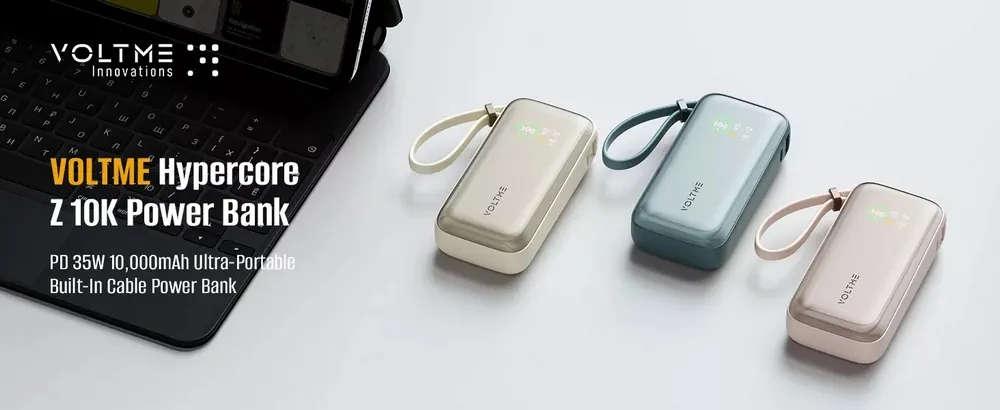 Ascenti เปิดตัว VOLTME Hypercore Series! ครบไลน์อัพแห่งการชาร์จ พาวเวอร์แบงค์มาตรฐานสากล ชาร์จเร็ว แรง ล้ำสมัย ตอบโจทย์ชาร์จไวทันใจในทุกจังหวะชีวิต 6 VOLTME HYPERCORE POWER BANK 5