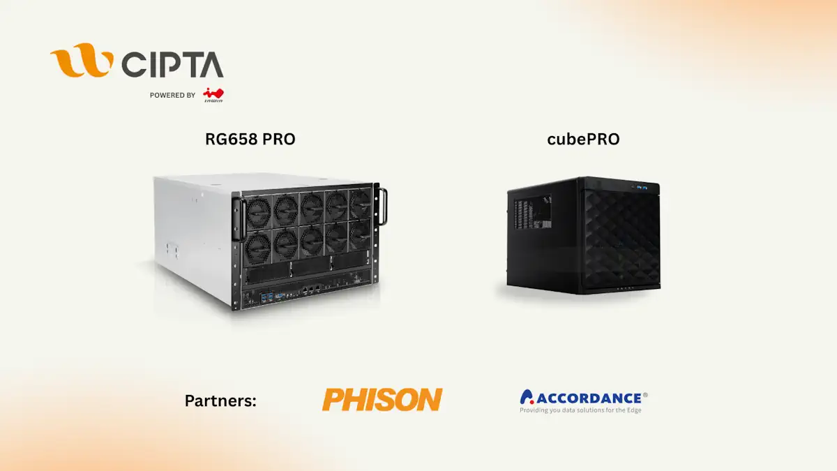 CIPTA เปิดตัวระบบ AI GPU ประสิทธิภาพสูง และ Edge Workstation Platforms ณ งาน CloudFest 2026 1 CIPTA CloudFest 2026