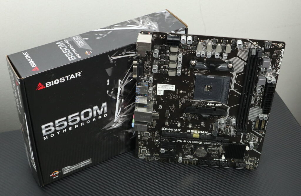 BIOSTAR B550MH Box