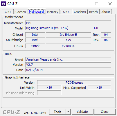 CPU-Z โปรแกรมตรวจสอบซีพียู มีแล้ว ดูยังไง ตอนที่ 3 – เมนบอร์ดและชิปเซต 2 CPU Z Image 003