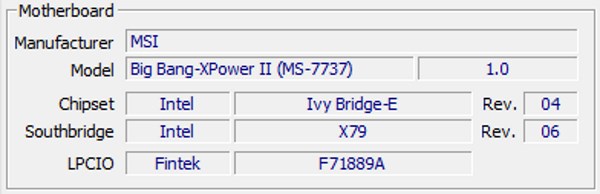 CPU-Z โปรแกรมตรวจสอบซีพียู มีแล้ว ดูยังไง ตอนที่ 3 – เมนบอร์ดและชิปเซต 3 CPU Z Motherboard
