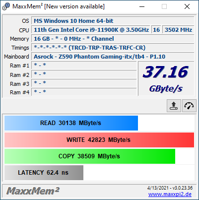 Thermaltake TOUGHRAM XG DDR4-4400MHz แรงตั้งแต่เกิด แค่เปิด XMP ก็แรง 13 MaxxMem XG4400