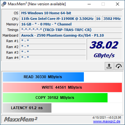 Thermaltake TOUGHRAM XG DDR4-4400MHz แรงตั้งแต่เกิด แค่เปิด XMP ก็แรง 14 MaxxMem XG4600