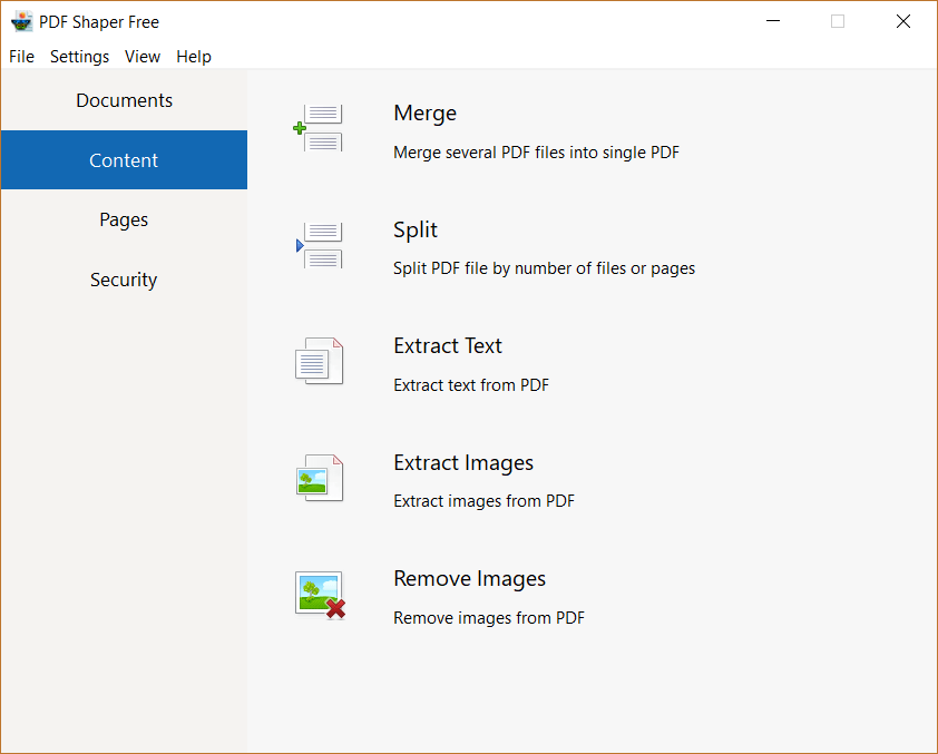 5 โปรแกรมดี ฟรีแวร์: สร้าง-รวม-แยก-แปลง PDF (Free PDF Tools) 8 PDF Shaper Free 002
