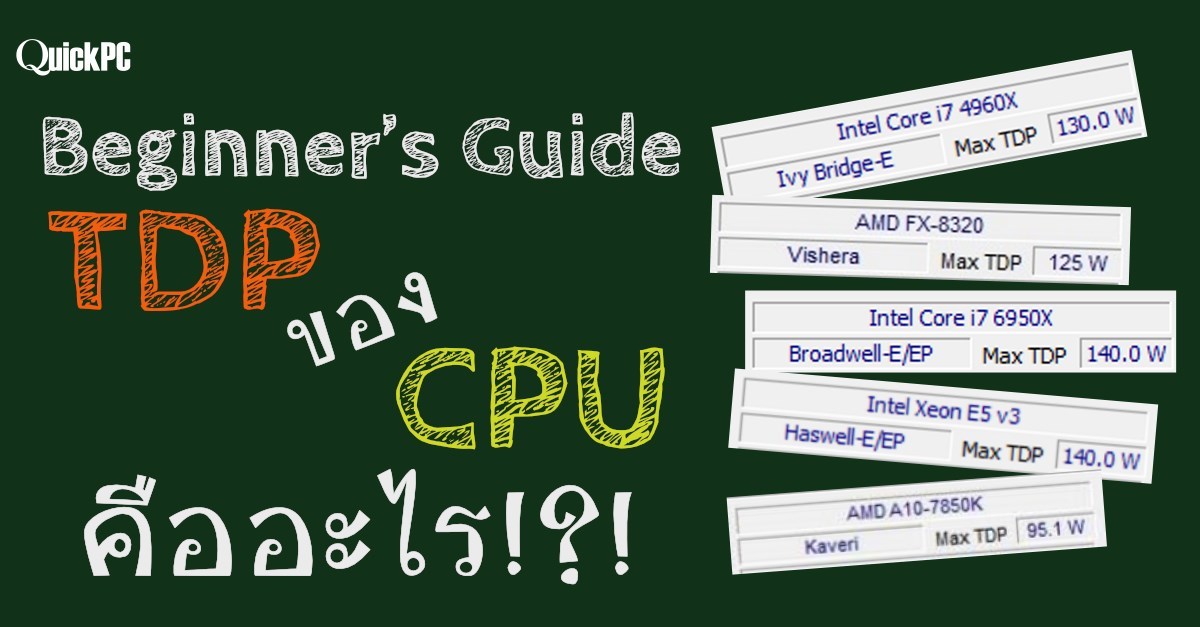 The Beginner Guide TDP CPU