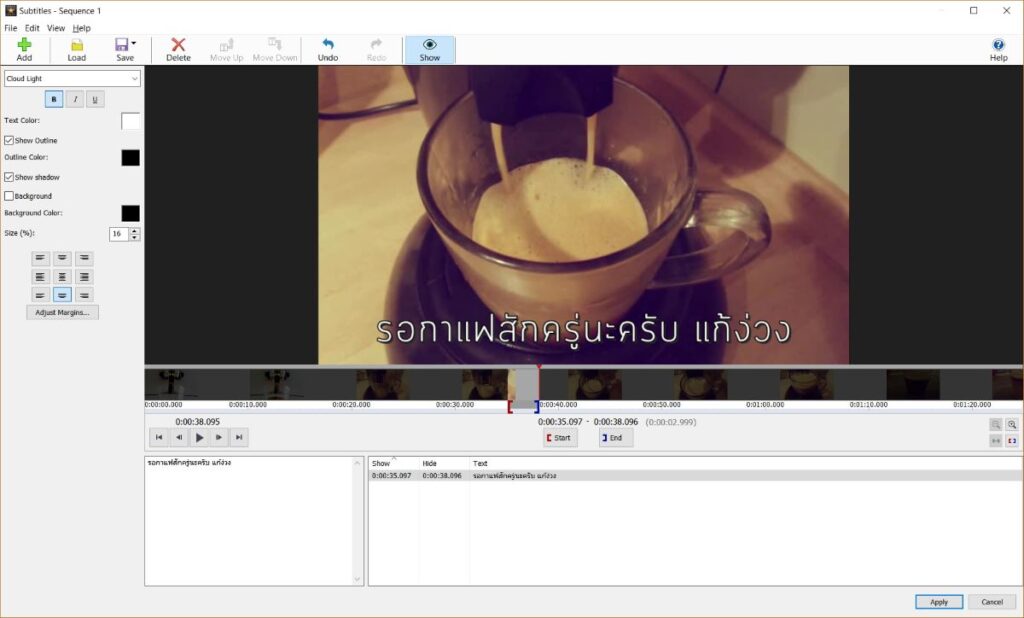 Video Editing