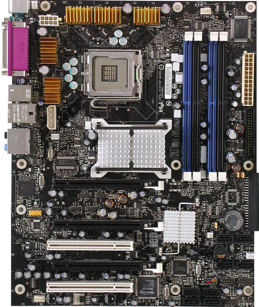 CPU-Z โปรแกรมตรวจสอบซีพียู มีแล้ว ดูยังไง ตอนที่ 3 – เมนบอร์ดและชิปเซต 6 intel Desktop board
