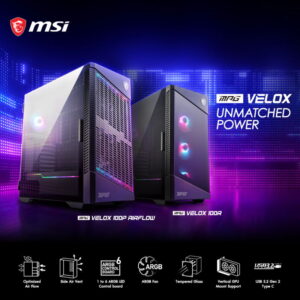 MSI เปิดตัวเคสเกมมิ่งรุ่นใหม่ MPG VELOX 100 ซีรีส์