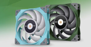 Thermaltake เปิดตัว TOUGHFAN 12 พัดลมแรงดันสูงสำหรับหม้อน้ำ รุ่นพิเศษสี Turquoise และ Racing Green
