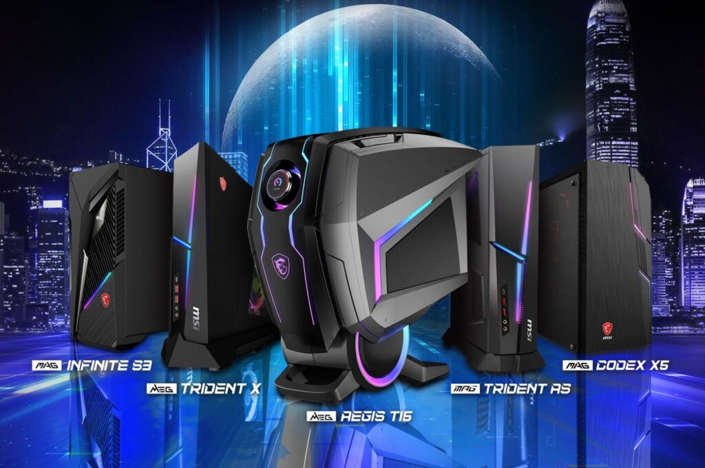 MSI เปิดตัวเกมมิ่งมอนิเตอร์และเกมมิ่งเดสก์ท็อปรุ่นใหม่ ยกระดับประสบการณ์การเล่นเกมที่สมบูรณ์แบบ 3 MSI GAMING PC