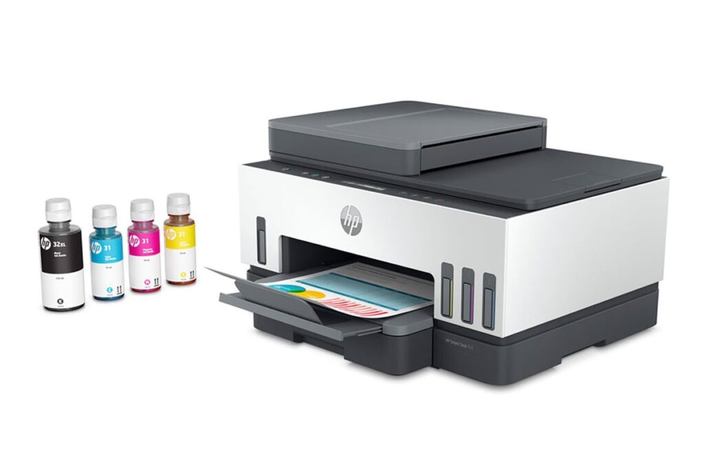 HP เปิดตัวปรินเตอร์ Smart Tank 700 Series ผู้ช่วยธุรกิจขนาดเล็ก 2 Sayan ADF 754 InkBottles