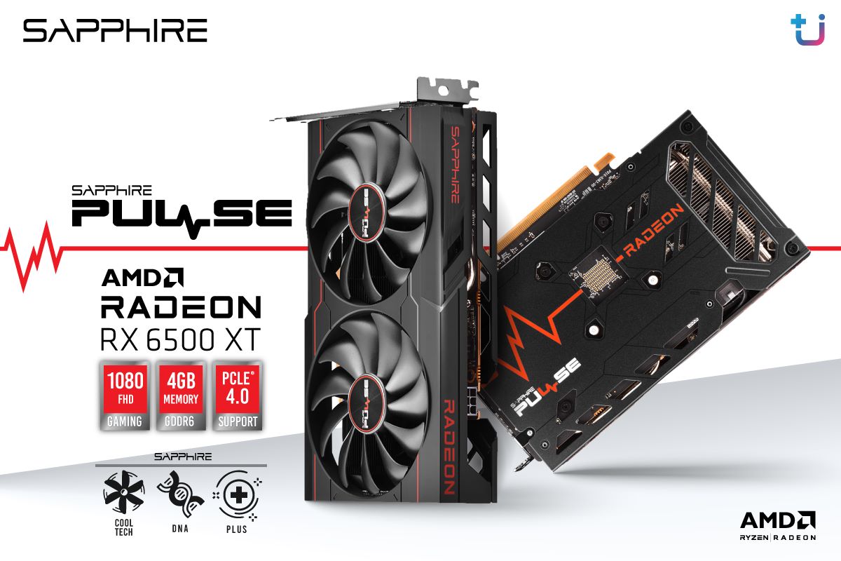Sapphire RX6500XT Pulse