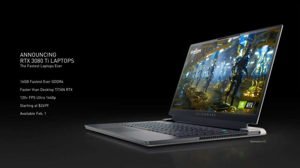 nvidia 3080 Ti notebook