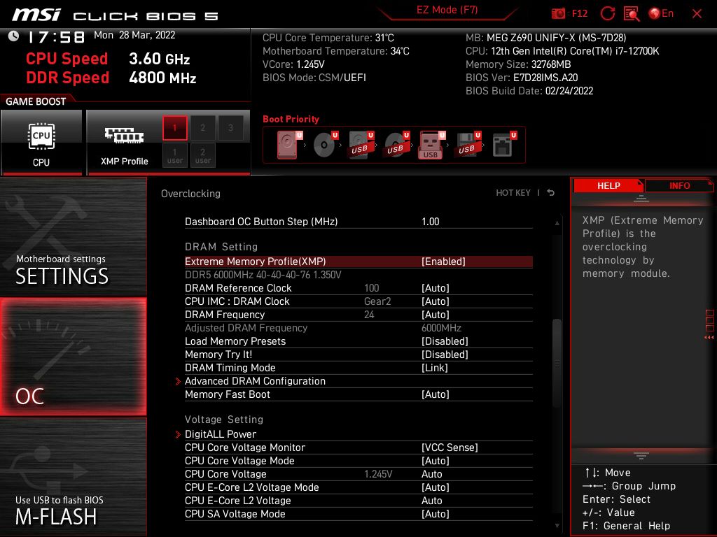 DDR5 XPG MSI SnapShot 01