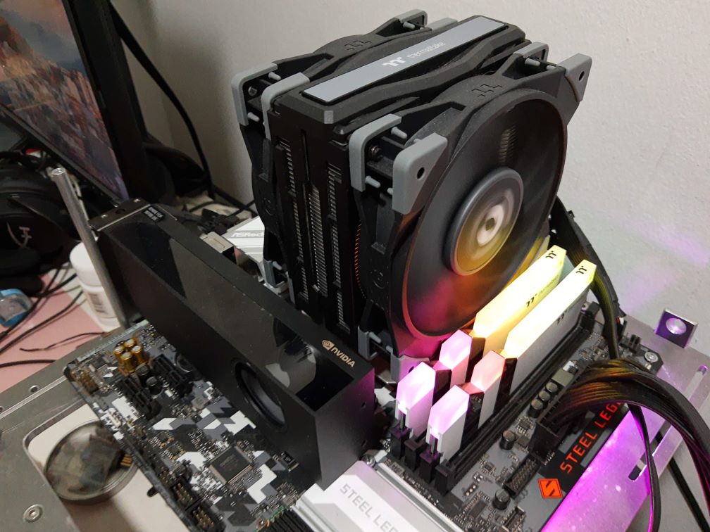RTX A2000 test setup