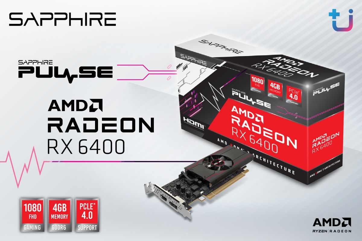 SAPPHIRE PULSE AMD Radeon™ RX 6400