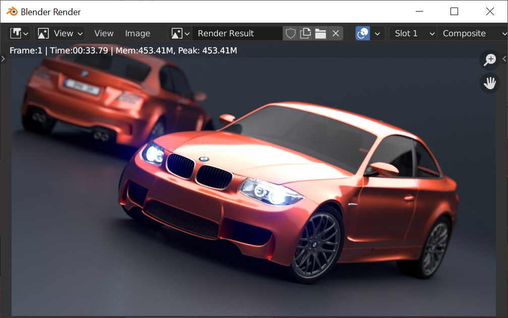 blender bmw